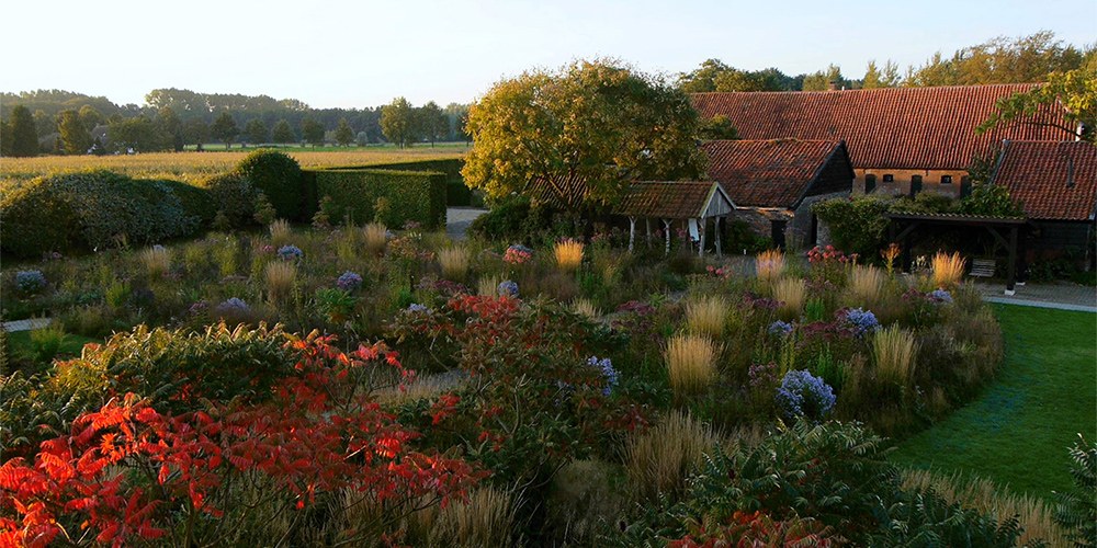A striking, colourful floral garden created by world renowned gardener Piet Oudolf.