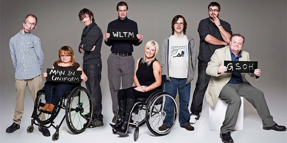 Eight contributors of Undateables series one