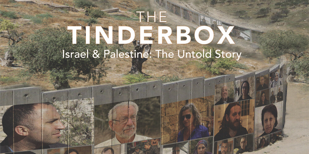 The Tinderbox film poster featuring Gillian Mosely and those featured in the film